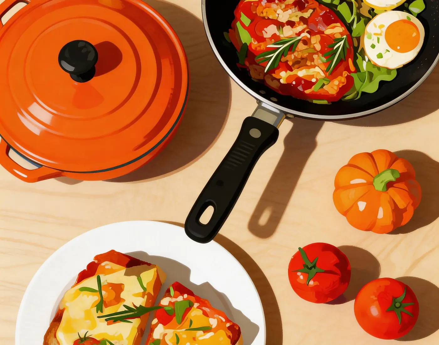 Ashton ready to cook