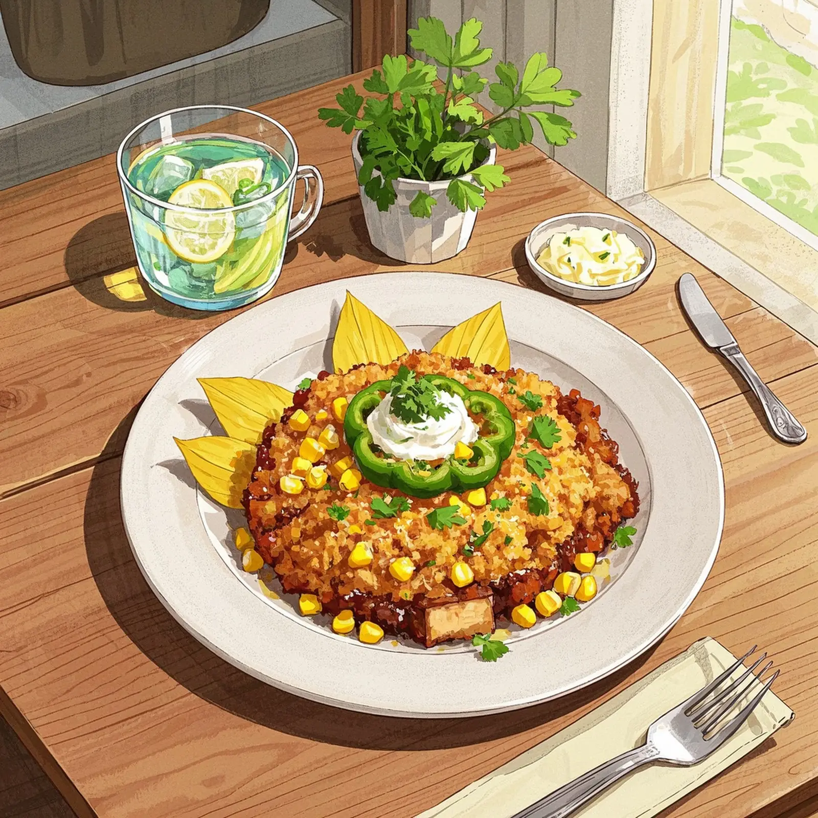 Chicken Tamales with Chile Verde